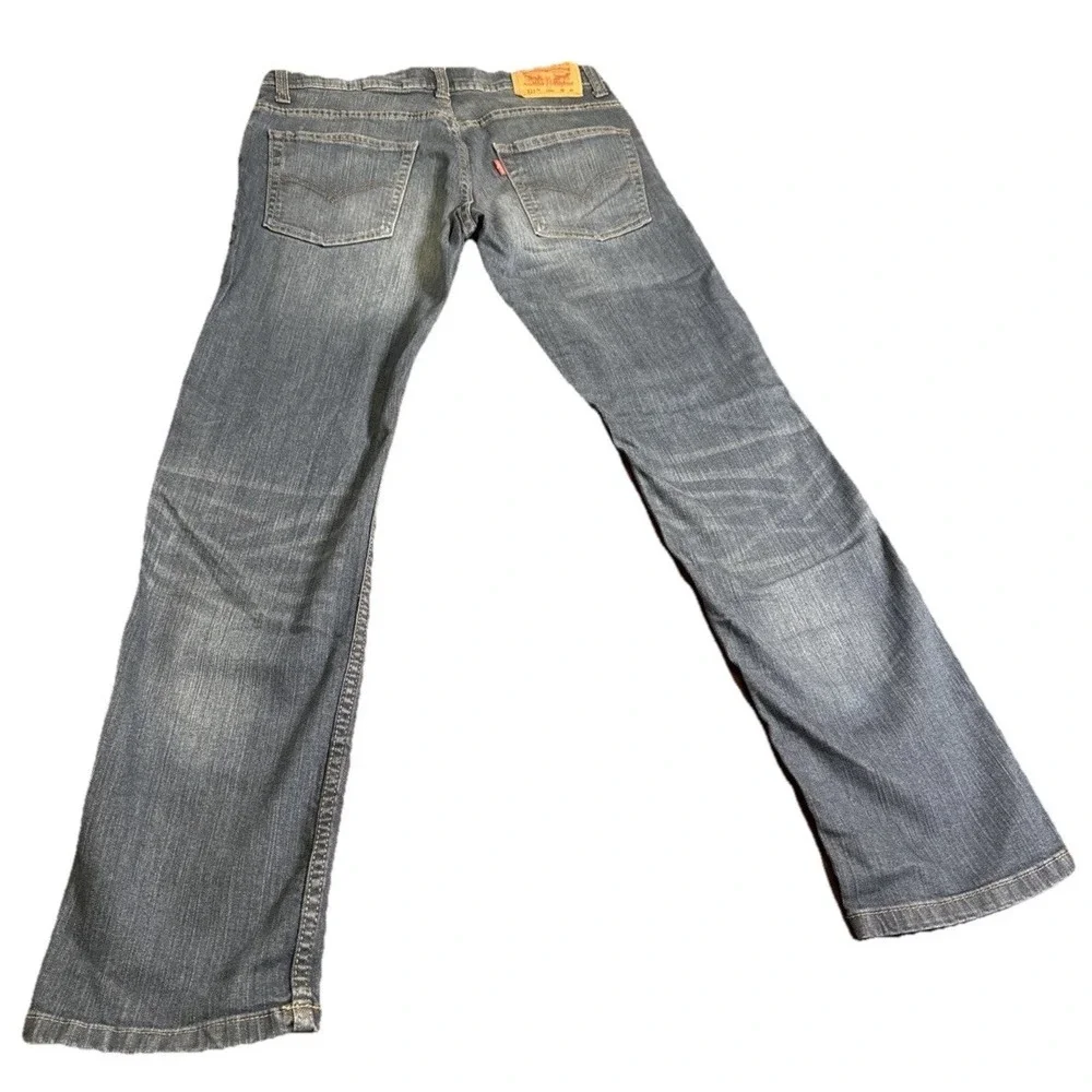 Levi's 511 Slim‎ Jeans Men's W28 L28 Blue Stretch Slim Fit Distressed Fade
